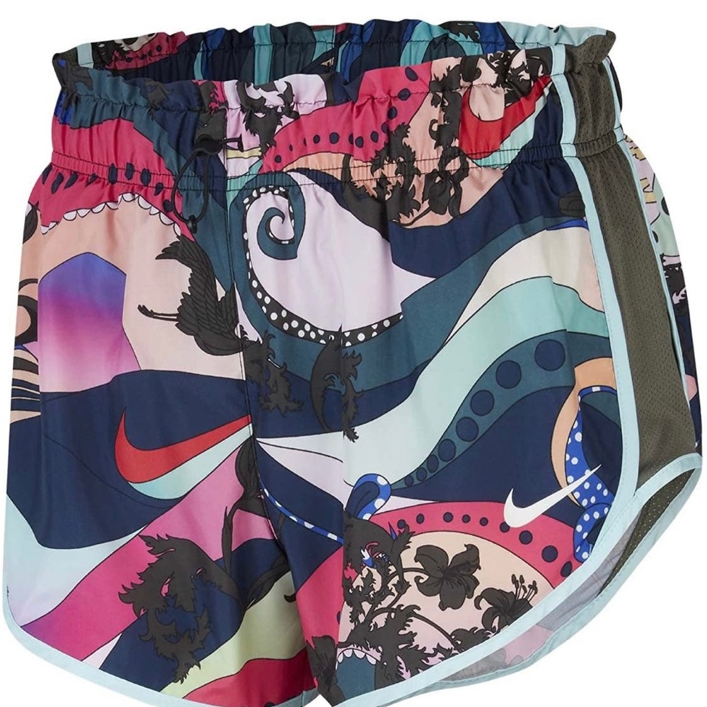 Nike Women's Tempo Luxe Icon Clash Running Shorts DJ0922-639 Size Small